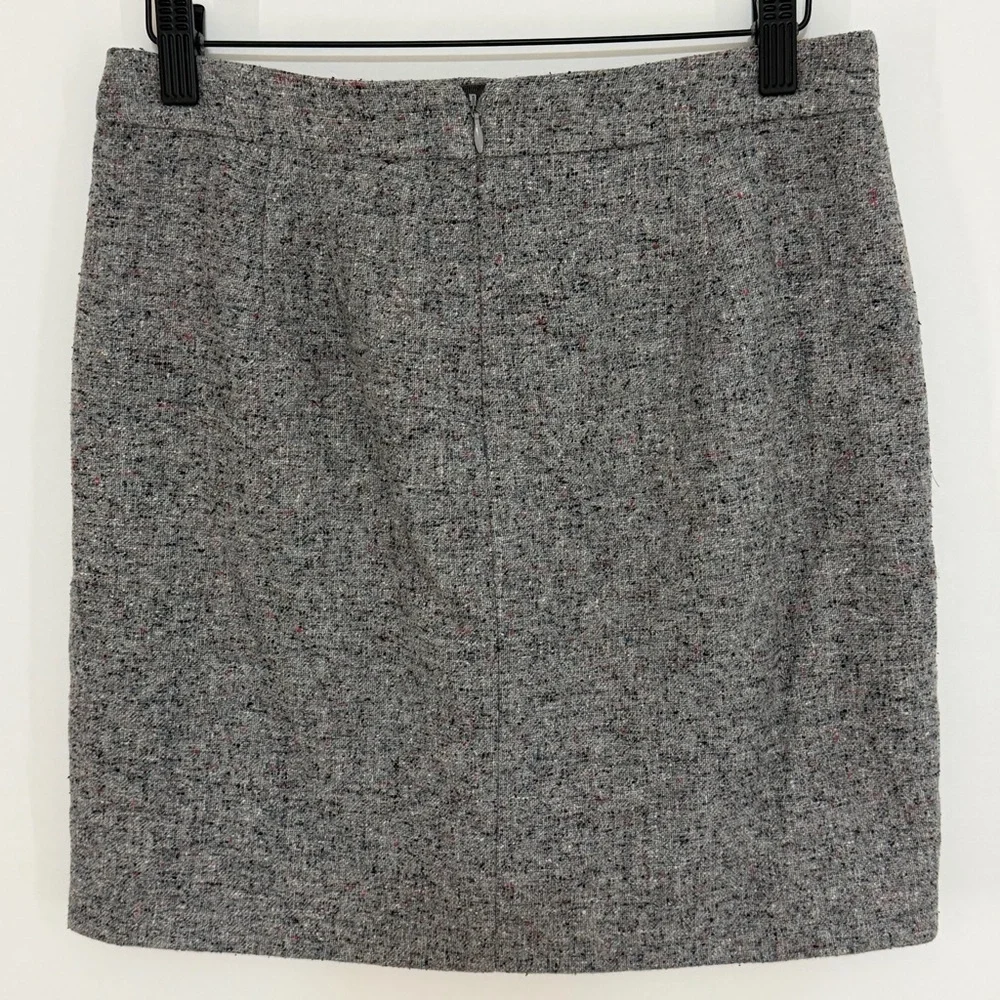 J. Crew Women's Tie-Waist Tweed Lined Mini Skirt Size 2